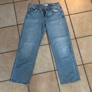 Classic womens Light Blue Denim Jeans